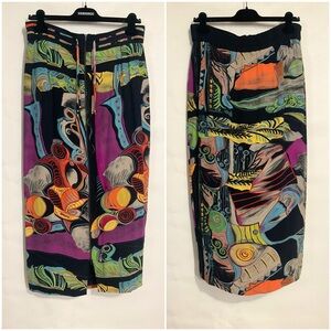Vintage Platinum by Dorothy Schoelen Art Abstract Print Picasso Skirt
